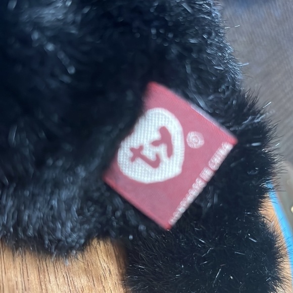 Ty Beanie Baby Ivan Jointed Black Bear 8” Plush Stuffed Animal Vintage 1993 - Picture 6 of 13